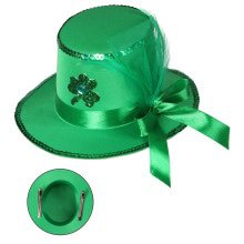 Mini Hoge Hoed Met Clips St.patricks Day