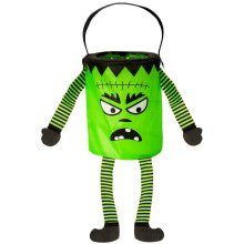 Trick Or Treat Tasje Groen Monster