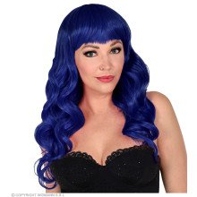 Pruik Bella Von Gothica, Blauw