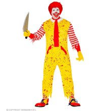 Mckiller Fastfood Clown Man Kostuum