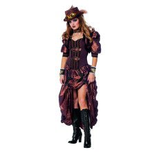 Dark Steampunk Luxe Vrouw Kostuum